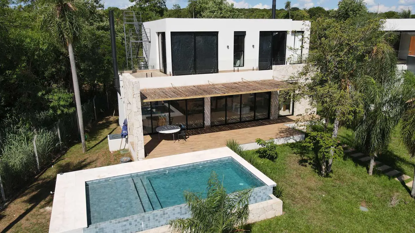 Compra de casas no Paraguai (19) Luxuosa casa de campo em Sunset Hills, em San Bernardino